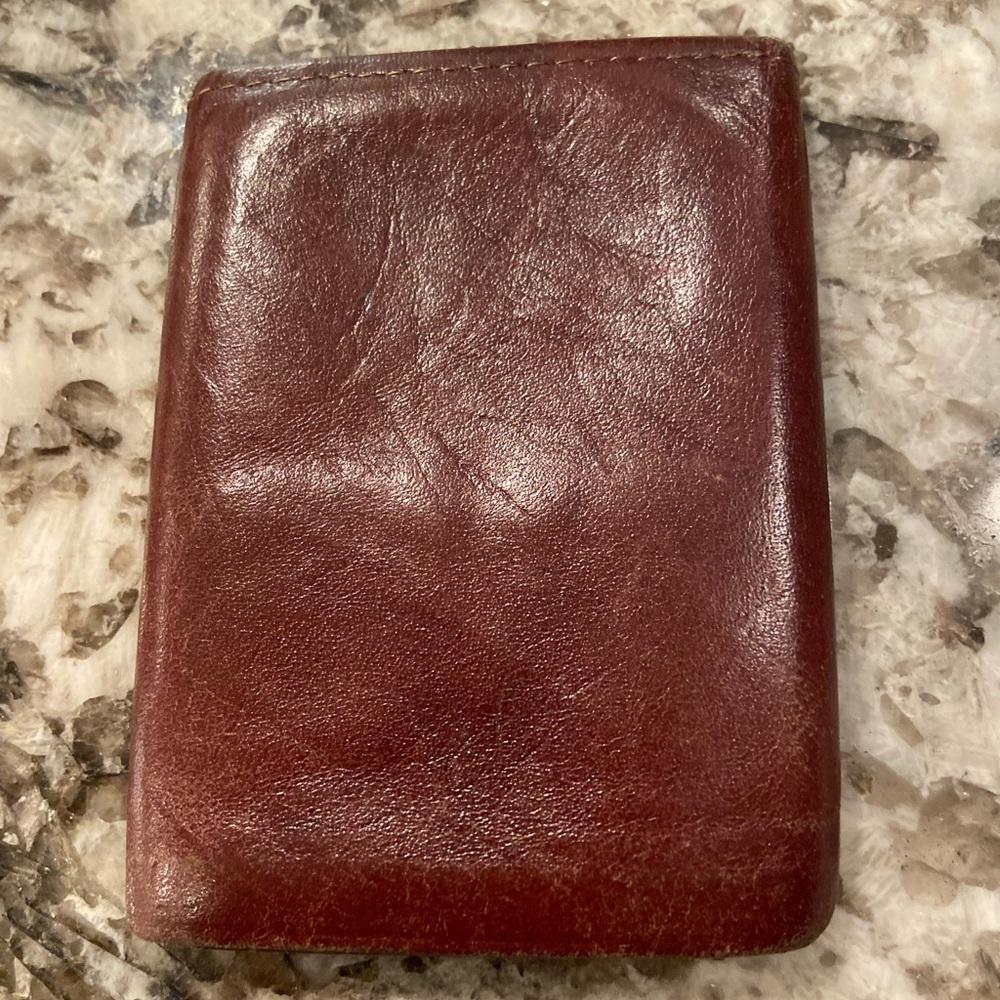 Beautiful Vintage Trifold ROLFS Soft Brown Leather Men’s Wallet